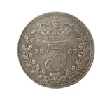 George IV 1825 Threepence - EF
