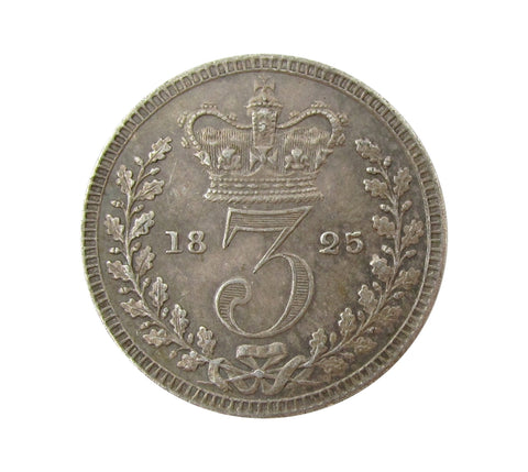 George IV 1825 Threepence - EF