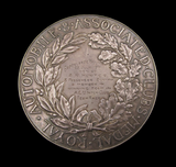 1911 Royal Automobile & Associated Clubs 77mm Silver Medal - By Herkomer