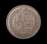 Victoria 1887 Shilling - GEF