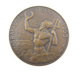1955 Battle Of Trafalgar 150th Anniversary 58mm Medal - By Vincze