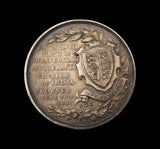 1902 Edward VII Coronation 38mm Silver Cased Medal - By Dingley