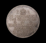 1902 Edward VII Coronation 26mm Silver Medal - By Sale