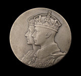 1947 George VI Visit To South Africa 38mm Silver Medal - By Royal Mint