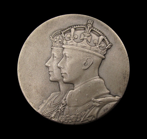 1947 George VI Visit To South Africa 38mm Silver Medal - By Royal Mint