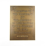 1947 Institution Of Civil Engineers President's Medal - To Sir William Halcrow
