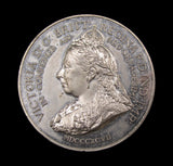 1897 Victorian Era Exhibition Earls Court 51mm Medal - By Bowcher