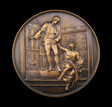 2000 Guy’s Hospital London 49mm Founder's Medal - By Wyon