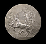 1908 London Olympic Games 50mm White Metal Medal - By Mackennal