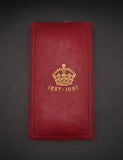 1897 Victoria Diamond Jubilee Silver Medal On Ribbon - Mayor’s & Provost’s Issue