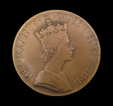 1953 Coronation Birmingham Fire Service 51mm Medal - By Turner & Simpson
