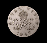1947 Royal Visit To Southern Rhodesia 39mm Silver Medal - By Royal Mint