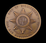 1953 Coronation Birmingham Fire Service 51mm Medal - By Turner & Simpson
