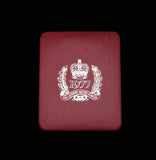 1977 Elizabeth II Silver Jubilee 57mm Silver Medal - By Durbin