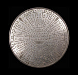 c.1830 Population of The British Empire In The Reign of George IV 51mm Medal