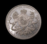1851 Great Exhibition 38mm Medal By Taylor - With Original Sheet