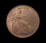 George IV 1825 Farthing - UNC