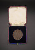 1911 George V Board Of Education Proficiency In Science 39mm Medal - Cased