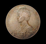 1911 George V Coronation 31mm Silver Medal - With Envelope