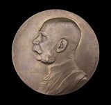 Austria 1908 Vienna Exhibition for Numismatics & Medals 67mm Medal - By Hujer