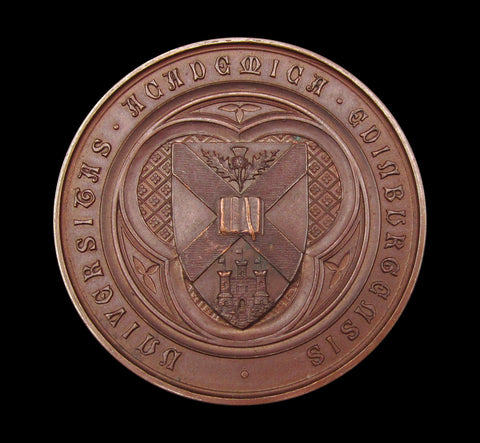 1897-1900 Pair Of 2 x Edinburgh University 52mm Medals