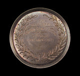 India 1900 Poona Boxing Competition 39mm Silver Medal - The Welsh Regiment
