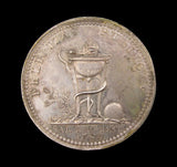 1789 George III Recovery Of Health 35mm Silver Medal - By Droz