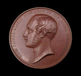 1851 Great Exhibition 45mm 'Exhibitor' Cased Medal - By Wyon