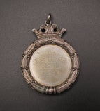 1886 Curling 44mm Silver Prize Medal - To John Dickson