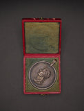 1821 George IV Coronation 34mm Silver Medal - Cased