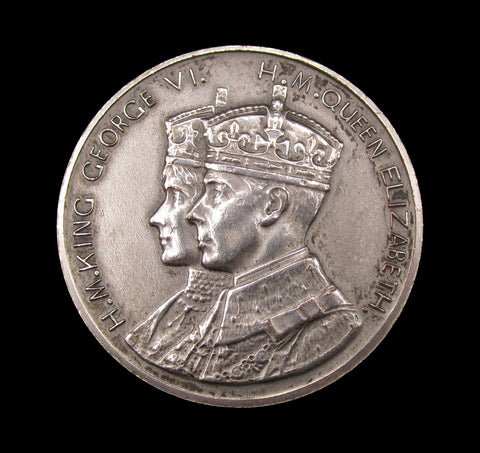 1937 George VI Coronation 38mm Medal - Fenwick