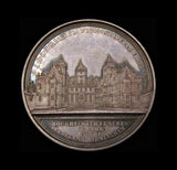1872 Royal Horticultural Society Birmingham Exhibition 55mm Silver Medal - By Moore