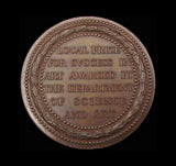 1856 Department Of Science & Art 55mm Queens Medal - By Wyon