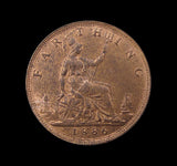 Victoria 1886 Farthing - UNC