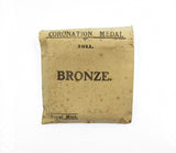 1911 George V Bronze Coronation 51mm Medal - With Envelope
