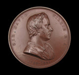 1861 David Wilkie Art Union Of London 55mm Medal - By Wyon