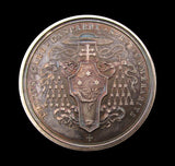 Italy Papal States 1922 Cardinal Pietro Gasparri  39mm Silver Medal - By Mistruzzi