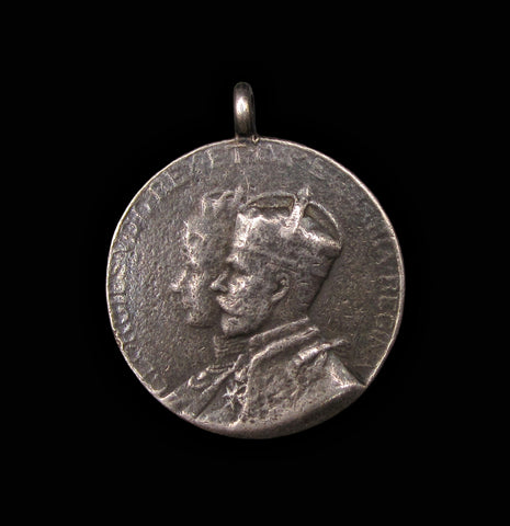 1911 George V Coronation 20mm Silver Medal - By Halliday