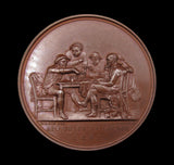 1861 David Wilkie Art Union Of London 55mm Medal - By Wyon