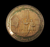 1966 Great Fire of London 300th Anniversary 39mm Silver Medal