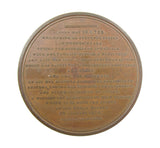 1814 Death Of William Pitt 54mm Memorial Medal - By Wyon