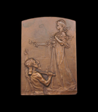 Austria 1900 Participation in The World's Fair in Paris Bronze Medal - By Schwartz