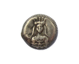 c.1662 Catherine Braganza Wife Of Charles II Silver Button