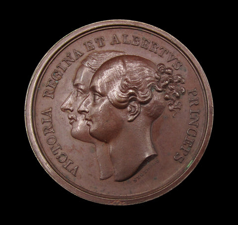1840 Victoria Birth Of The Princess Royal 40mm Medal - By Stothard