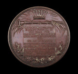1844 London Missionary Society Jubilee 61mm Medal - By Davis