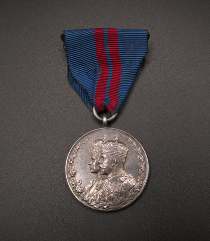George V 1911 Coronation Full Sized Medal On Ribbon