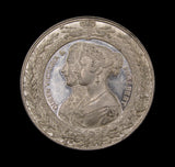 1844 Royal Exchange Opened 51mm WM Medal - By Allen & Moore