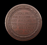 1853 & 1856 Department Of Science & Art Prize Medal Pair - By Wyon