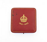 1935 George V Silver Jubilee Royal Mint 57mm Silver Medal - Cased