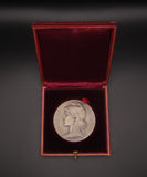 France 1908 Municipal Council of Paris 50mm Silver Medal - By Chaplain